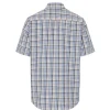 Hoggs Of Fife Ltd Shirts*Hoggs Aberdour Short Sleeve Checked Shirt - Blue/Corn