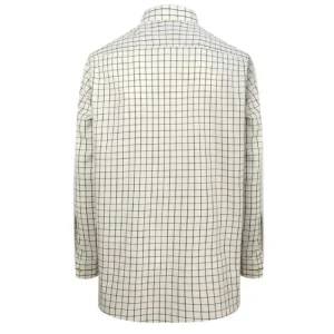 Hoggs Of Fife Ltd Shirts*Hoggs Balmoral Luxury Tattersall Shirt - Navy / Wine