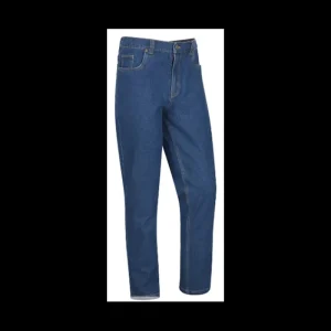 Hoggs Of Fife Ltd Trousers*Hoggs Clyde Comfort Denim Jeans - Stonewash