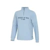 Women Hoggs Of Fife Ltd Jumpers & Cardigans*Hoggs Dumfries 1888 Ladies 1/4 Zip Jumper - Plain Blue
