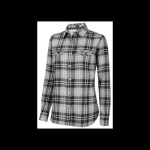 Women Hoggs Of Fife Ltd Shirts*Hoggs Eilidh Ladies Flannel Shirt - Navy
