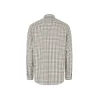 Hoggs Of Fife Ltd Shirts*Hoggs Garvock Cotton Twill Shirt - Brown / Green Check
