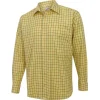 Hoggs Of Fife Ltd Shirts | Shooting*Hoggs Governor Tattersall Shirt Gold