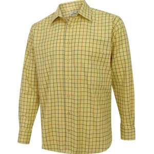 Hoggs Of Fife Ltd Shirts | Shooting*Hoggs Governor Tattersall Shirt Gold