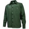 Hoggs Of Fife Ltd Shirts*Hoggs Highlander Micro Fleece Shirt Green