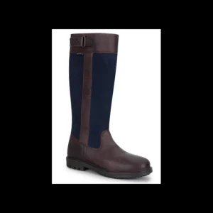 Women Hoggs Of Fife Ltd Boots*Hoggs II Cleveland Ladies Country Boot - Dark Brown / Navy