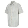 Hoggs Of Fife Ltd Shirts*Hoggs Kessock Short Sleeve Tattersall Shirt Brown / Blue