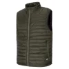 Hoggs Of Fife Ltd Gilets*Hoggs Kingston Rop-Stop Gilet - Olive / Merlot