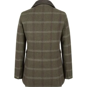 Women Hoggs Of Fife Ltd Coats & Jackets | Shooting*Hoggs Musselburgh Tweed Field Coat Brown