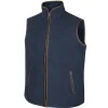 Hoggs Of Fife Ltd Gilets*Hoggs Woodhall Fleece Gilet Navy