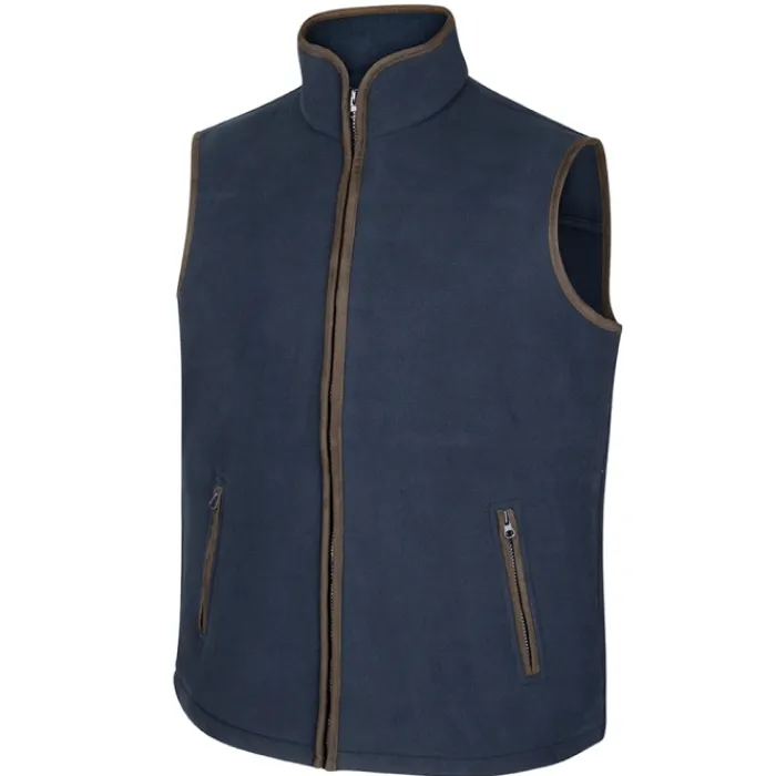 hoggs_woodhall_fleece_gil_0.webp Hoggs Of Fife Ltd Gilets*Hoggs Woodhall Fleece Gilet Navy
