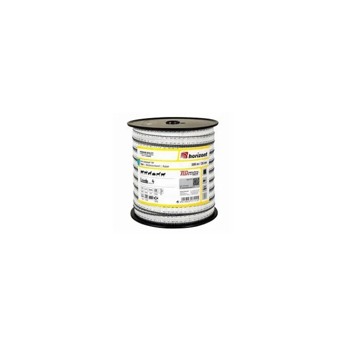 horizont_polytape_turboma_0.webp Hotline Electric Fencing*Horizont Polytape Turbomax T20 TLDmax 200m x 20mm