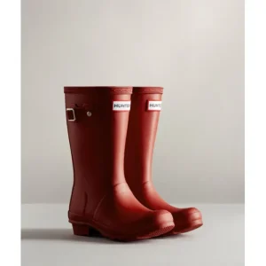 Hunter Boot Ltd Wellingtons*Hunters Original Big Kids Wellington Boots - Red