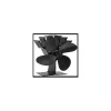 Inglenook Fire Tools & Maintenance*FIRE194 4 Blade Stove Fan Black