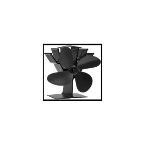 Inglenook Fire Tools & Maintenance*FIRE194 4 Blade Stove Fan Black