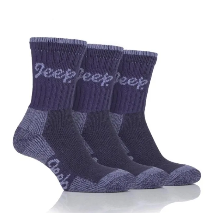 jeep_ladies__pack_socks_p_0.webp Women Jeep Socks*Ladies 3 Pack Socks Purple 4-8