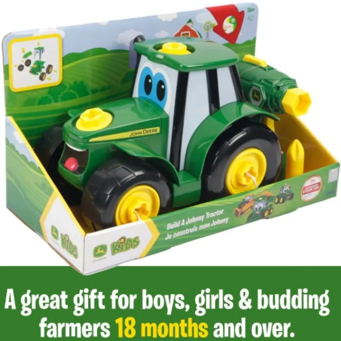 john_deere_key_n_go_johnn_0.webp Britains John Deere*John Deere Key N Go Johnny Tractor