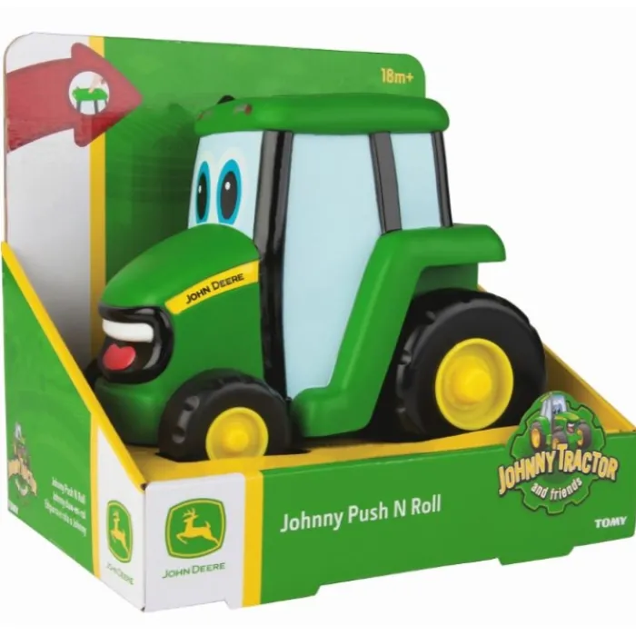 john_deere_push__roll_joh_1.webp Britains John Deere*John Deere Push + Roll Johnny Tractor