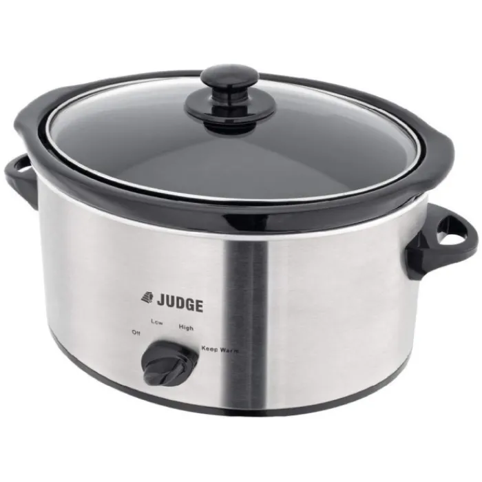 judge_jea_slow_cooker_l___0-1.webp Judge Food Preparation*JEA35 Slow Cooker, 3.5L - Stainless Steel