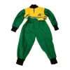 G D Textiles Ltd Coats & Jackets*Junior Boilersuit Green/Yellow
