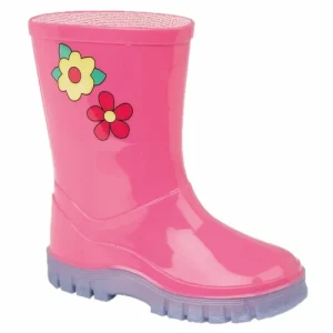Stormwells Wellingtons*Kids Wellington Boots Pink/Lilac