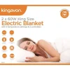 Kingavon Heating*EB102 King Size Electric Blanket (160cm x 150cm)