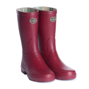 Women Le Chameau Wellingtons*x Iris Bottillon Wellington Boots Rouge