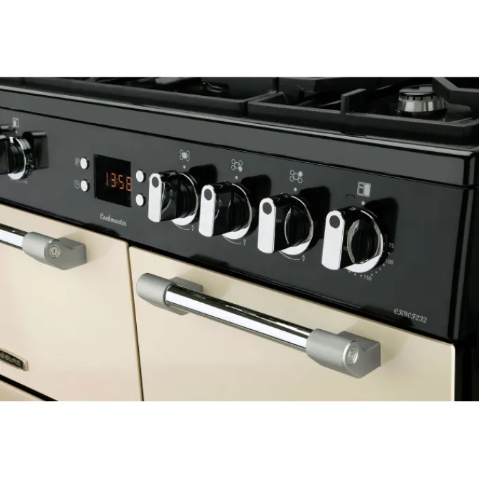 leisure_ckfc_cookmaster_d_0.webp leisure Freestanding Cookers | Range Cookers*CK90F232C Cookmaster Dual Fuel Range Cooker - 90cm - Cream