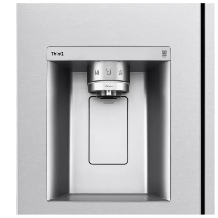 lg_gslvmbac_cm_frost_free_11.webp LG American Style*GSLV91MBAC 91.3cm Frost Free American Style Fridge Freezer - Metal Sorbet