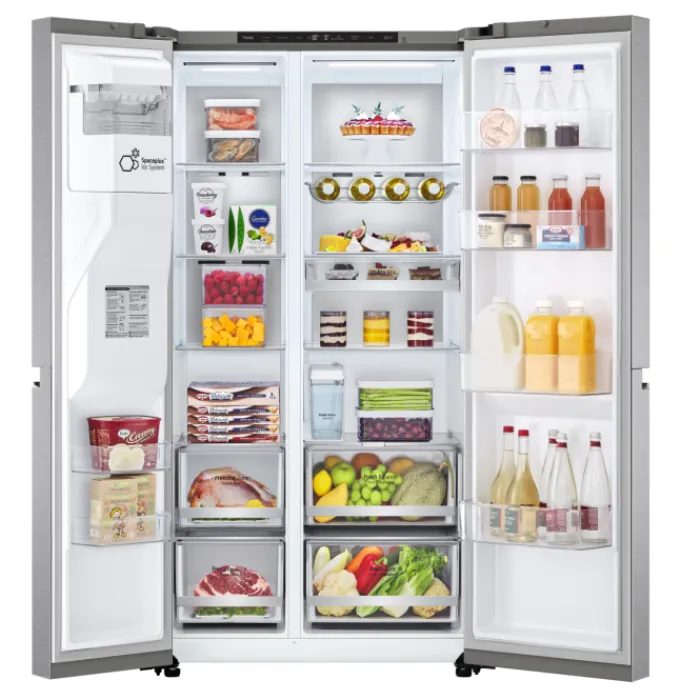 lg_gslvmbac_cm_frost_free_13.webp LG American Style*GSLV91MBAC 91.3cm Frost Free American Style Fridge Freezer - Metal Sorbet