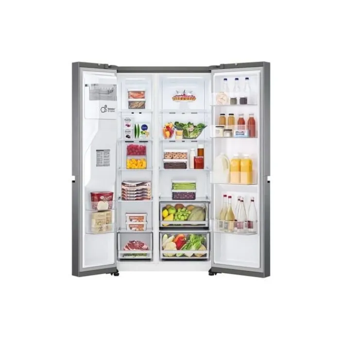 lg_gslvmbac_cm_frost_free_14.webp LG American Style*GSLV91MBAC 91.3cm Frost Free American Style Fridge Freezer - Metal Sorbet