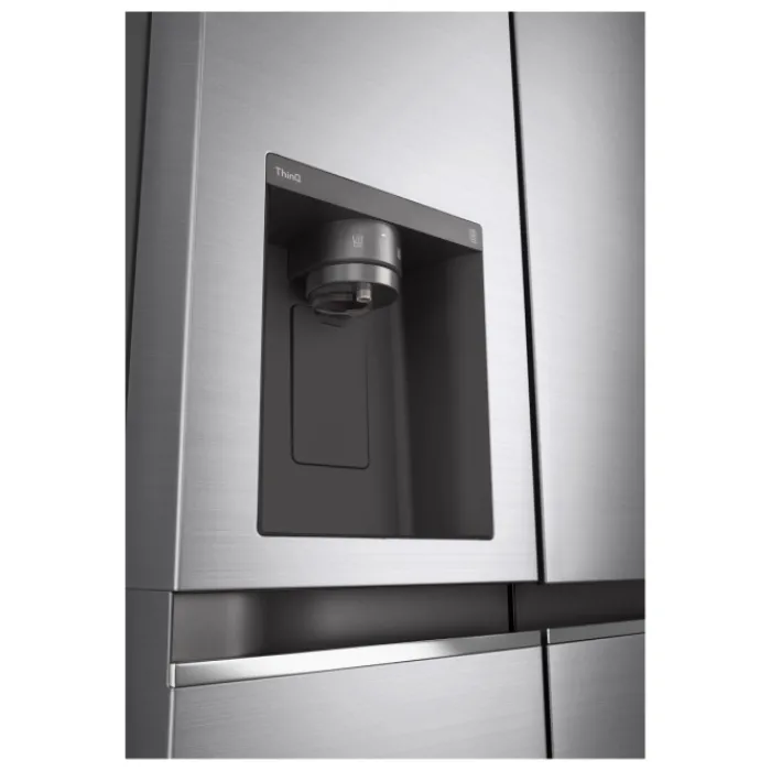 lg_gslvpztd_cm_frost_free_1.webp LG American Style*GSLV71PZTD 91.3cm Frost Free American Style Fridge Freezer - Shiny Steel