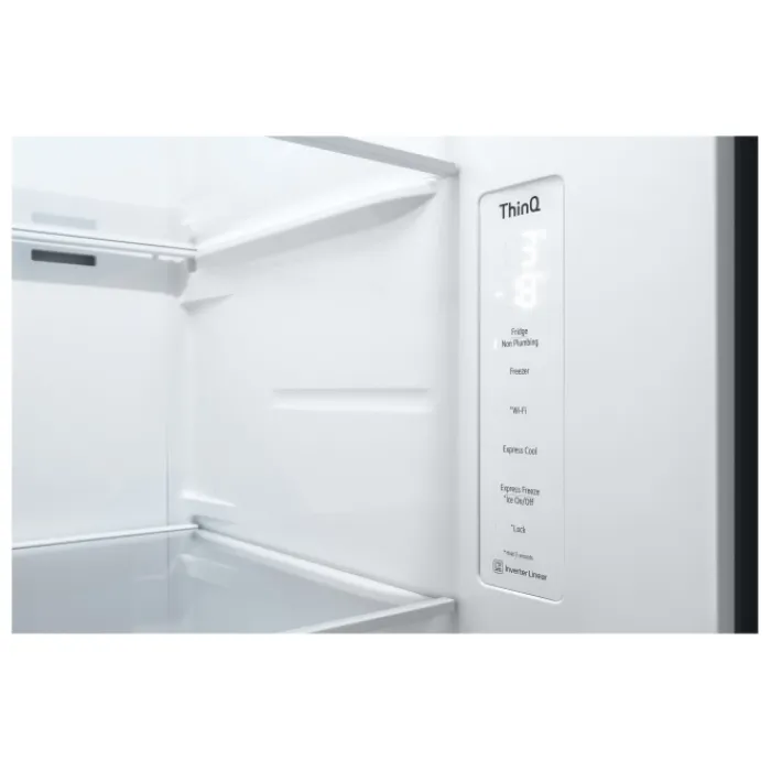 lg_gslvpztd_cm_frost_free_11.webp LG American Style*GSLV71PZTD 91.3cm Frost Free American Style Fridge Freezer - Shiny Steel