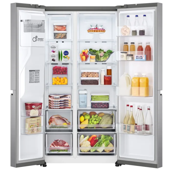 lg_gslvpztd_cm_frost_free_12.webp LG American Style*GSLV71PZTD 91.3cm Frost Free American Style Fridge Freezer - Shiny Steel