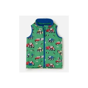 LIGHTHOUSE Gilets*Alex Gilet - Peagreen Stripe Tractor