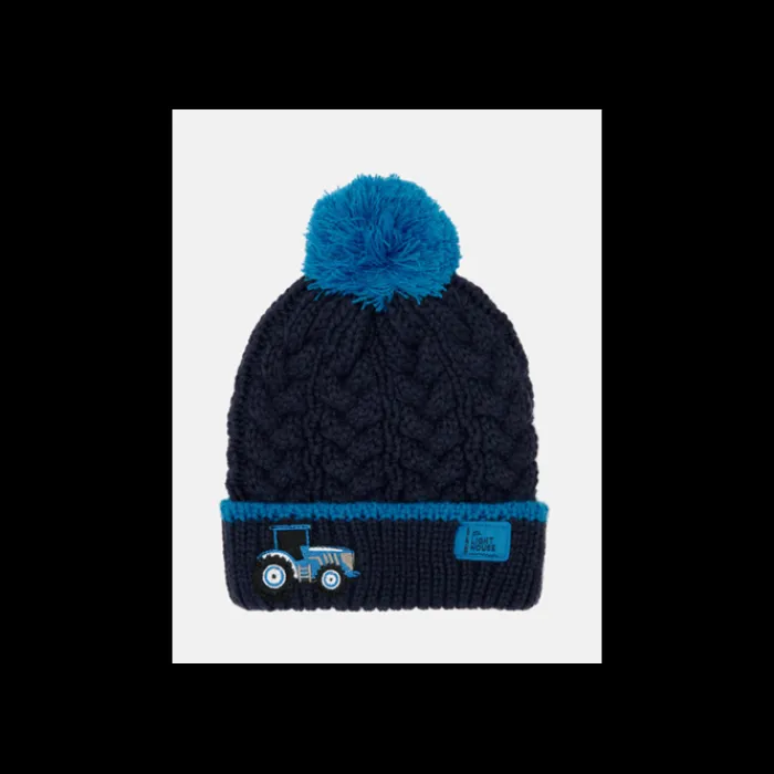 lighthouse_bobbie_hat__bl_0.webp Lighthouse Hats & Gloves*Bobbie Hat - Blue Tractor