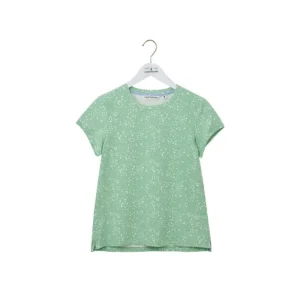 Women LIGHTHOUSE T-Shirts*Causeway Short Sleeve T-Shirt - Soft Green Floral