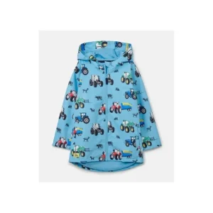 Lighthouse Coats & Jackets*Ethan Jacket - Blue Tractor Print