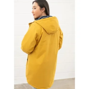 Women Lighthouse Coats & Jackets*Eva Long Ladies Coat - Antique Gold