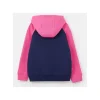Lighthouse Jumpers*Jasmine Full Zip Jacket - Navy/Pink Hearts