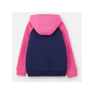 Lighthouse Jumpers*Jasmine Full Zip Jacket - Navy/Pink Hearts