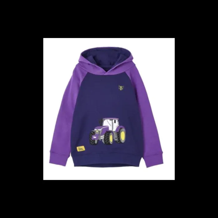 lighthouse_jill_girls_hoo_1.webp LIGHTHOUSE Jumpers*Jill Girls Hoodie - Purple Tractor