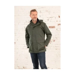 Lighthouse Coats & Jackets*Oxford Mens Coat - Hunter Green