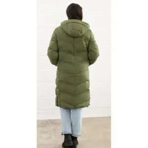Women LIGHTHOUSE Coats & Jackets*Savannah Ladies Long Coat - Olive
