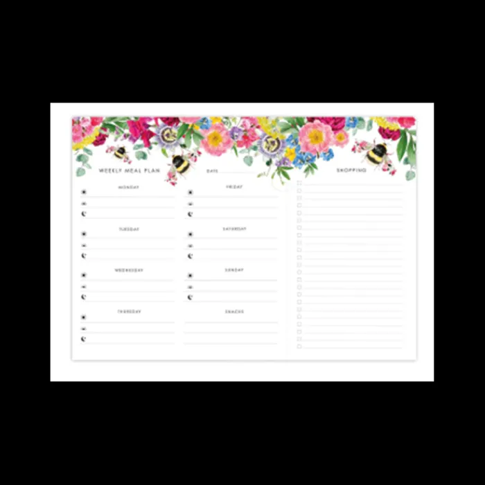 lola_deisgn_bee_a_magneti_1.webp Lola Design Ltd Other*Lola Deisgn Bee A4 Magnetic Weekly Meal Planner