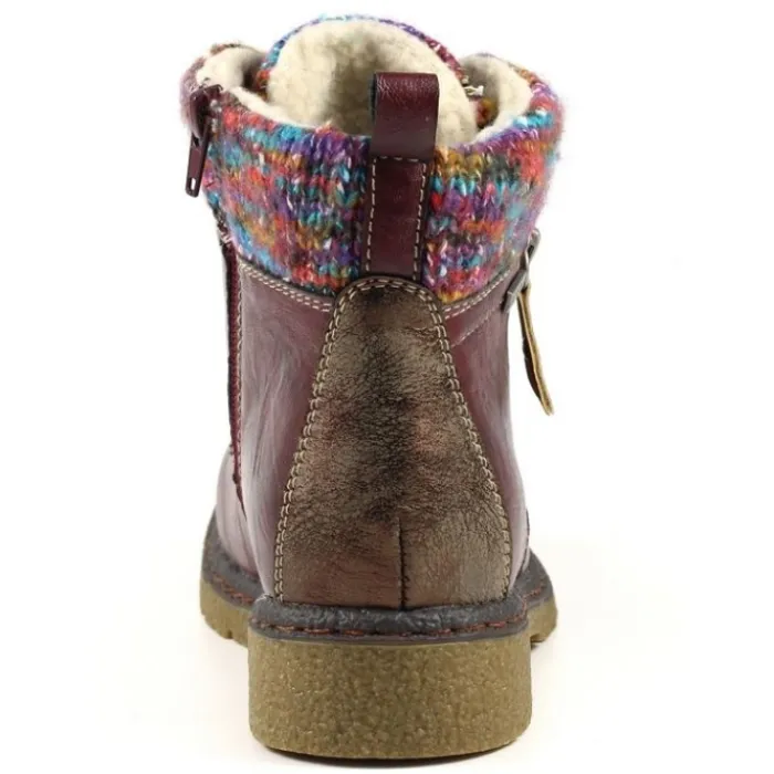 lunar_jalapeno_ankle_boot_1.webp Women Lunar Boots*Jalapeno Ankle Boot - Burgundy