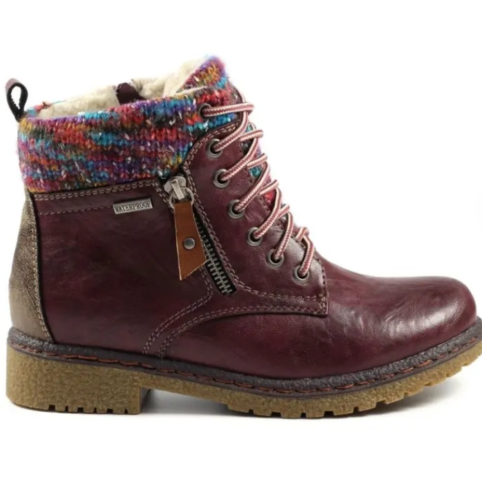 lunar_jalapeno_ankle_boot_2.webp Women Lunar Boots*Jalapeno Ankle Boot - Burgundy