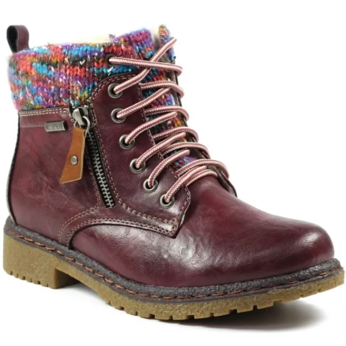 lunar_jalapeno_ankle_boot_4.webp Women Lunar Boots*Jalapeno Ankle Boot - Burgundy