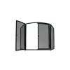 Manor Fire Tools & Maintenance*1769 Gateway 3 Fold Fireguard - Black