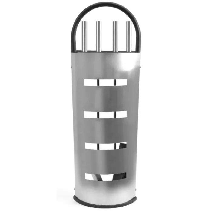 manor__modern_companion_s_0.webp Manor Companion Sets*4102 Modern Companion Set - Black & Stainless Steel